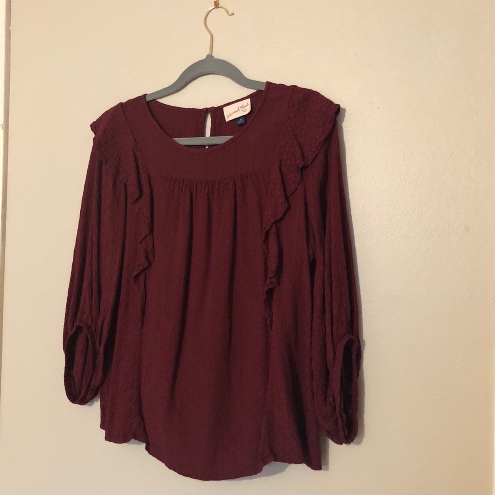 Burgundy Top